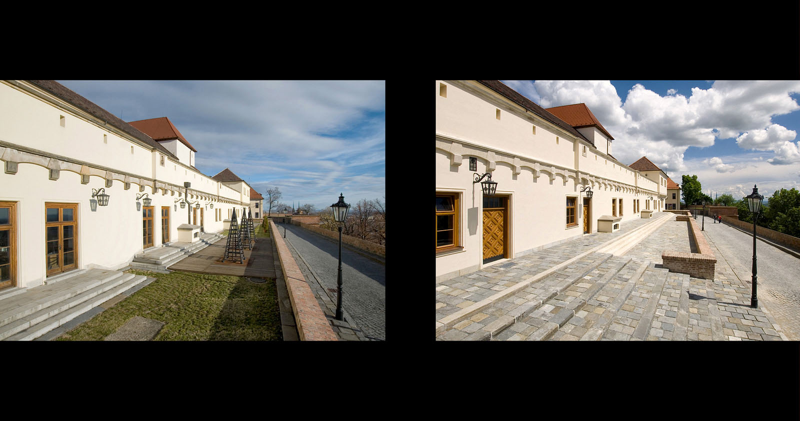 rekonstrukce hradu Špilberk | Brno | 12 | před realizací - po realizaci