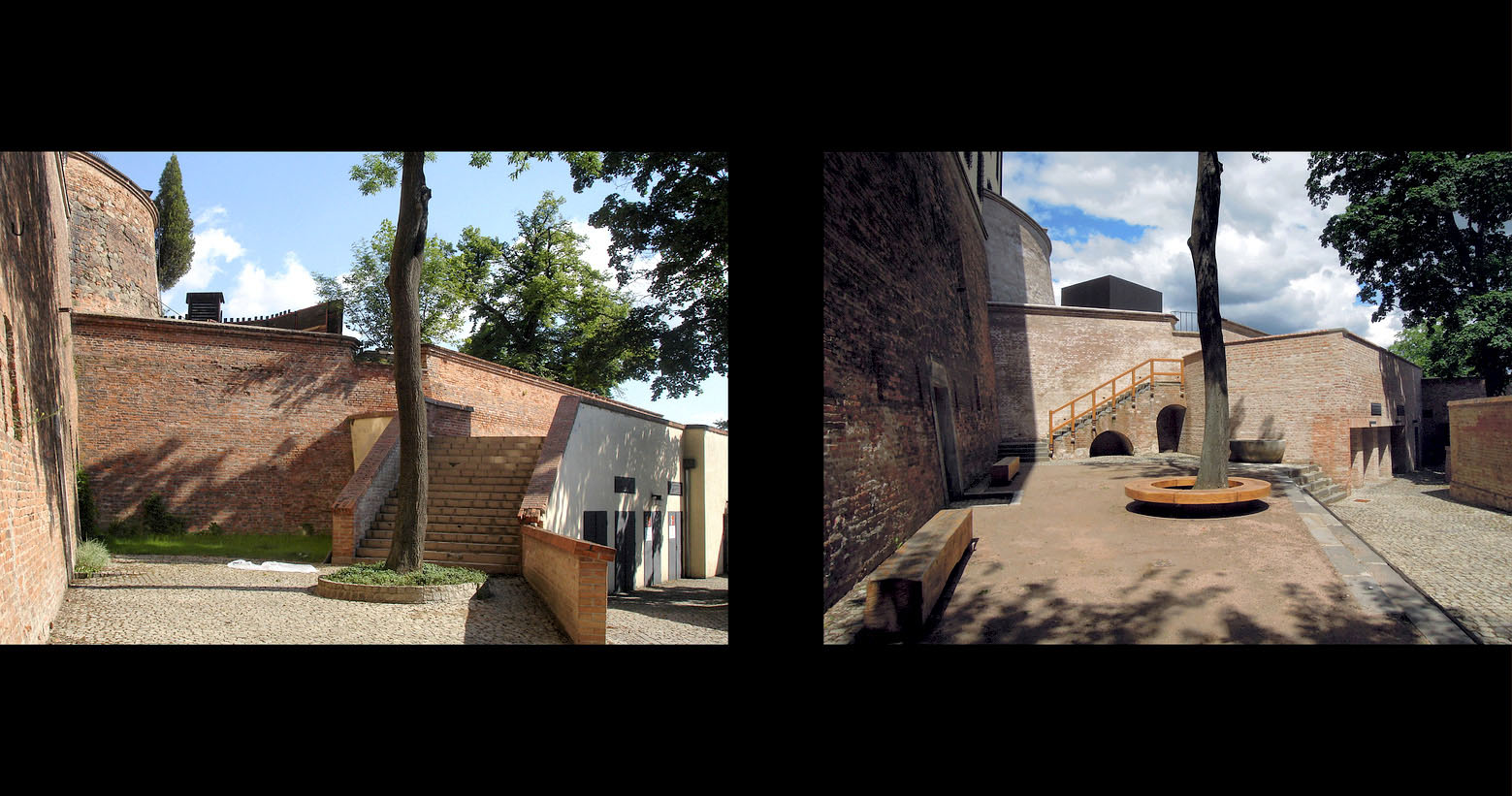 rekonstrukce hradu Špilberk | Brno | 14 | před realizací - po realizaci